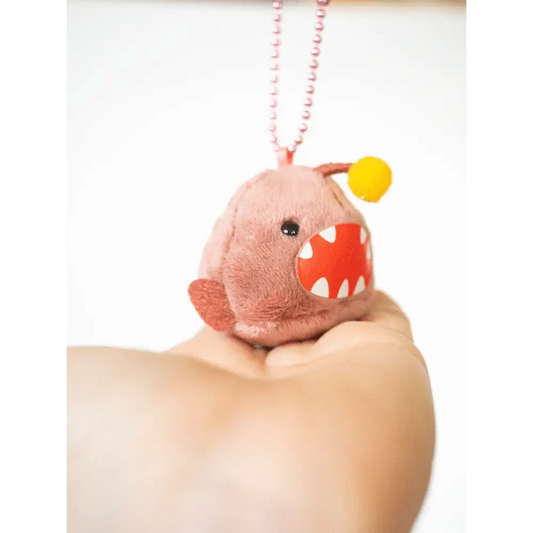 Amuse,Inc. Keychains Angler Fish Keychain Plush