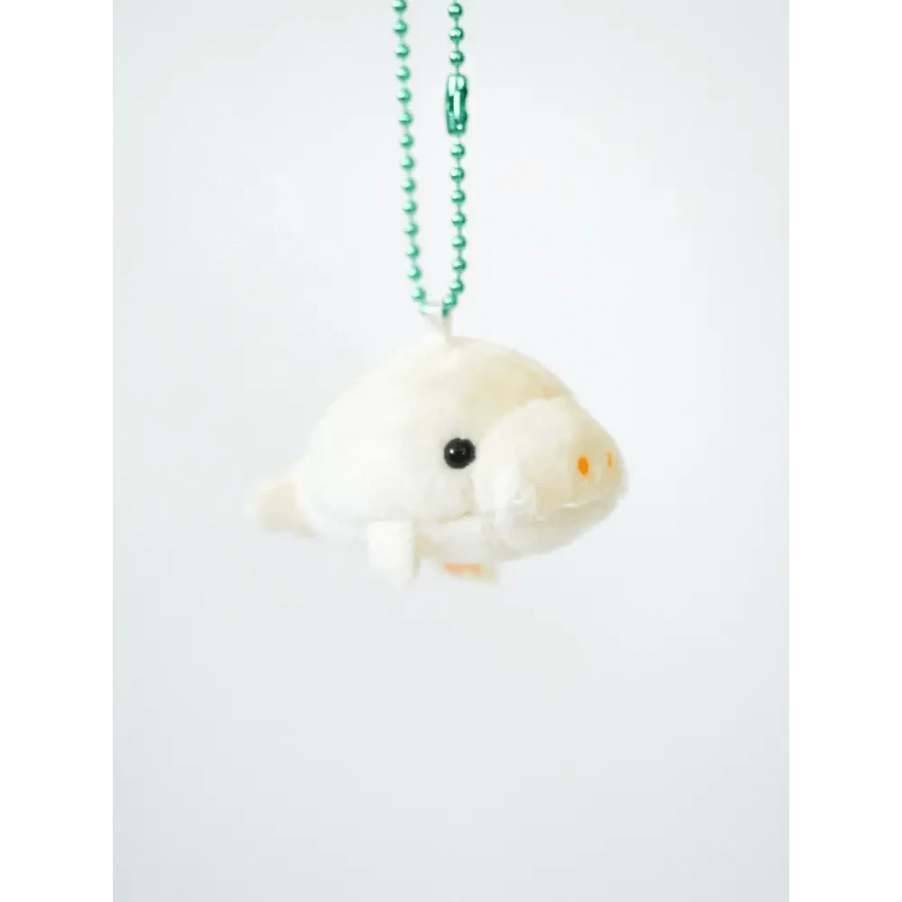 Amuse,Inc. Keychains Manatee Keychain Plush
