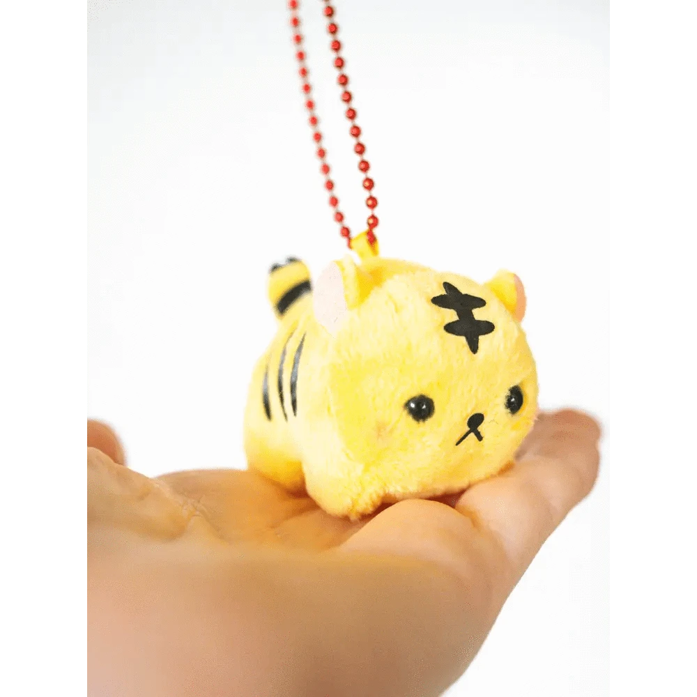 Amuse,Inc. Keychains Tiger Keychain Plush
