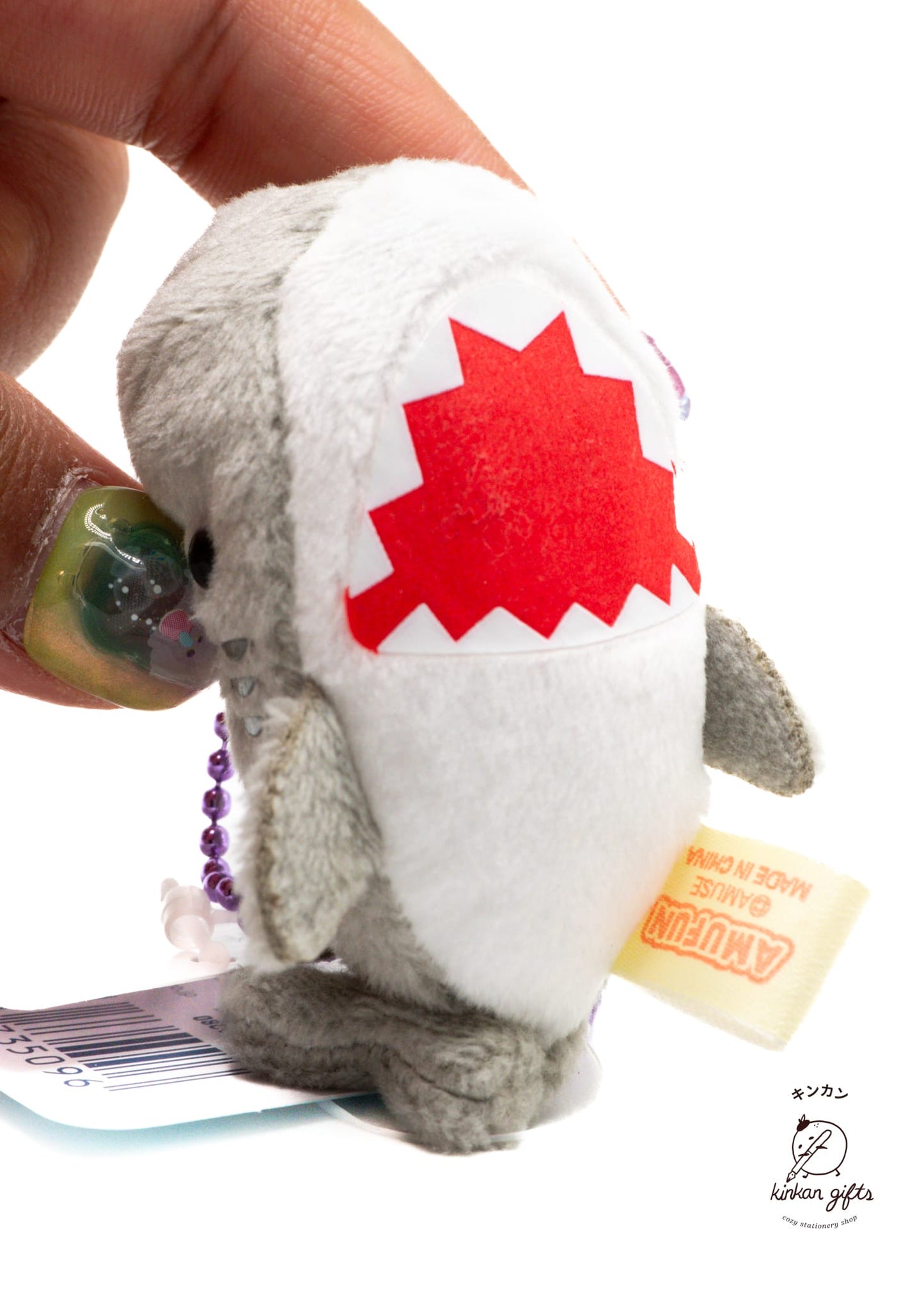 Amuse,Inc. Plush Toys Shark Keychain Plush - Puchimaru
