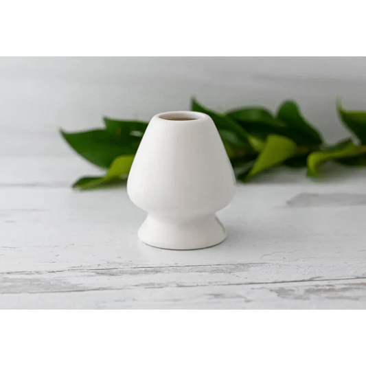 Aprikalife Tea & Tea Sets Black Matcha Whisk Holder (Ceramic Chasen Holder) 3x2.5 in