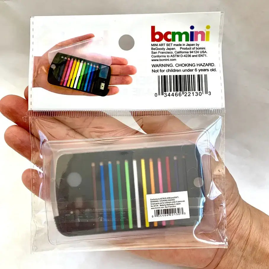 BCmini 22130 Mini Pencils in Clear Card Case-20