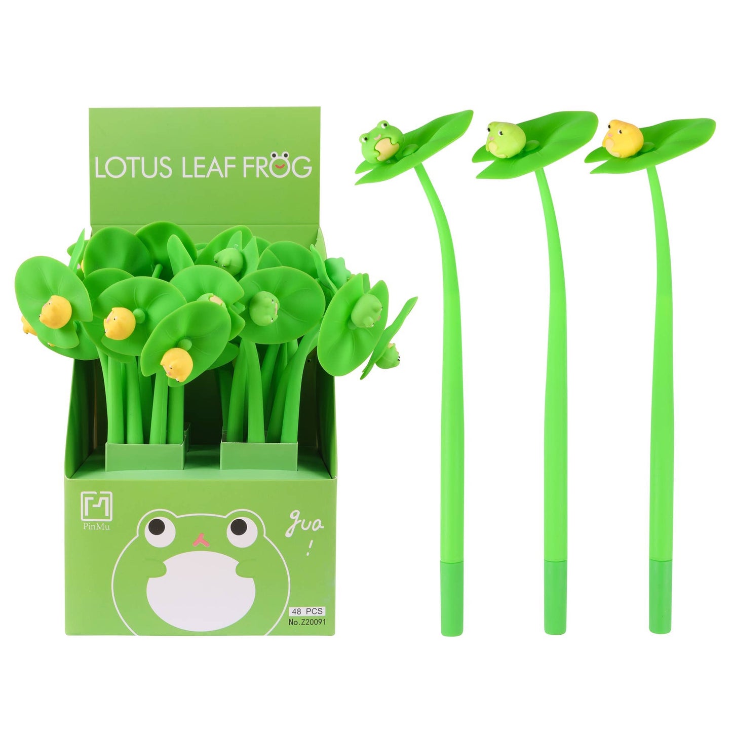 BCmini 22714 Frog Lily Wiggle Pad Gel Pen-48