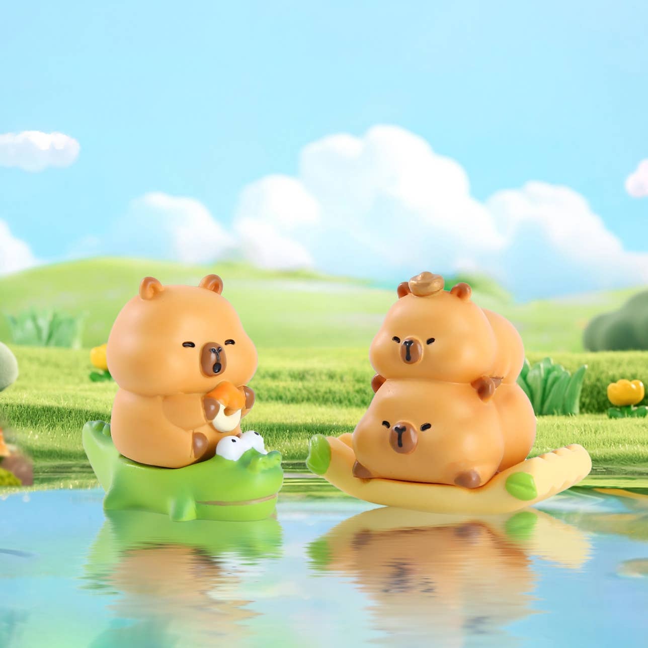 BCmini 71281 Capybara Forest Blind Box-8