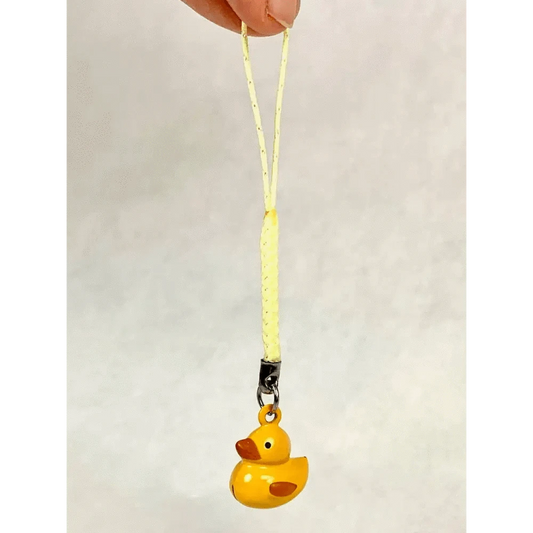 BCmini Keychains Yellow Ducky Bell