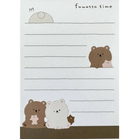 BCmini Memo & Notepads Bear Mini Notepad