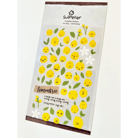 BCmini Sticker Sheet LEMON TREE STICKERS