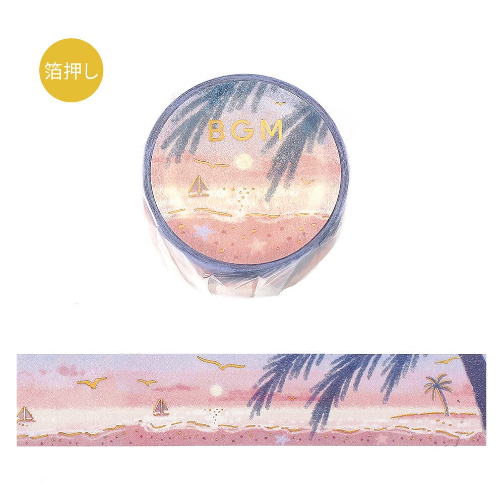 BGM INC. Dreamscape *Shore BGM Washi Tape -Dreamscapes