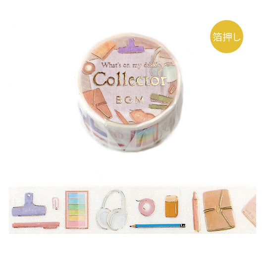 BGM INC. My Tsukue *Collector BGM Washi Tape - My Desk