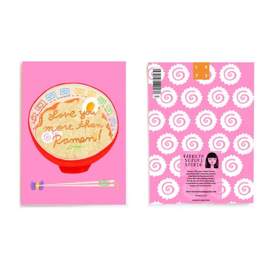 Carolyn Suzuki Greeting Cards RAMEN LOVE - Everyday Card