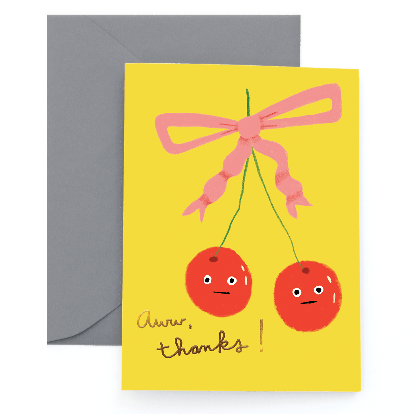 Carolyn Suzuki SWEET CHERRIES - Thank You Card