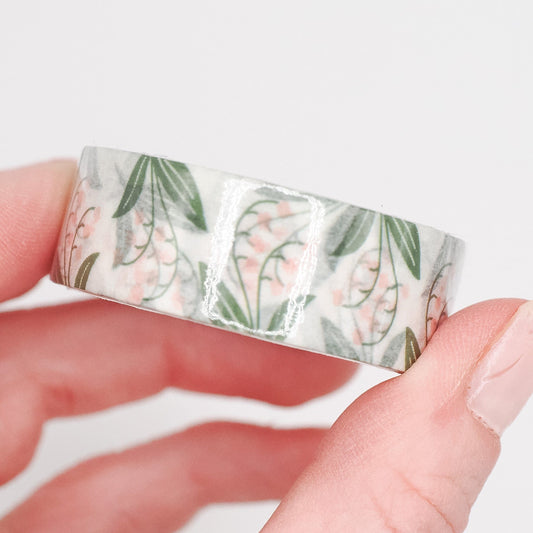 EL COMMUN Washi Tape Mois et Fleurs Washi Tape - Suzuran Pattern (Lily of the Valley)