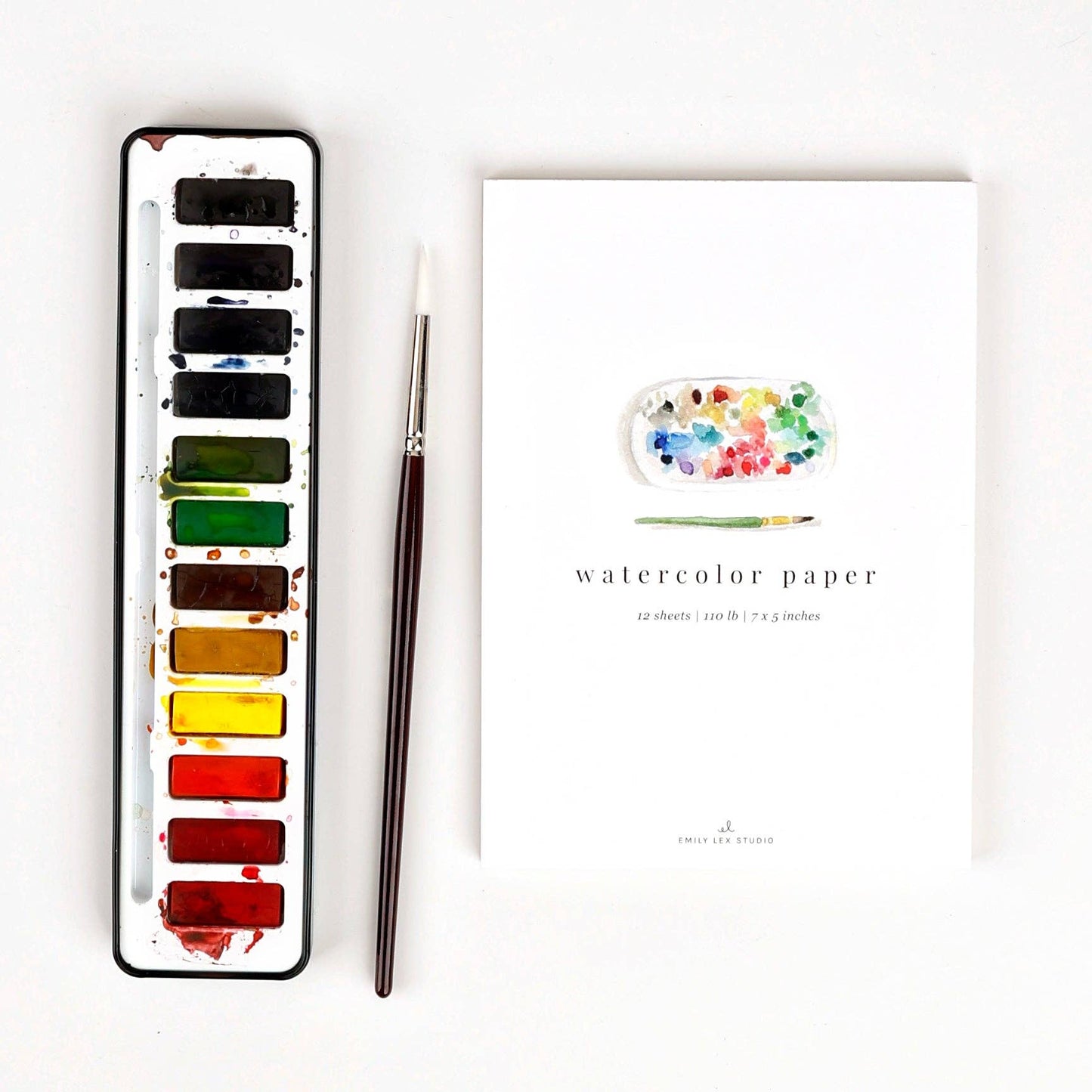 emily lex studio art book Watercolor paper