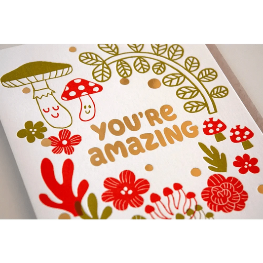 Fugu Fugu Press Greeting Cards Amazing Mushrooms