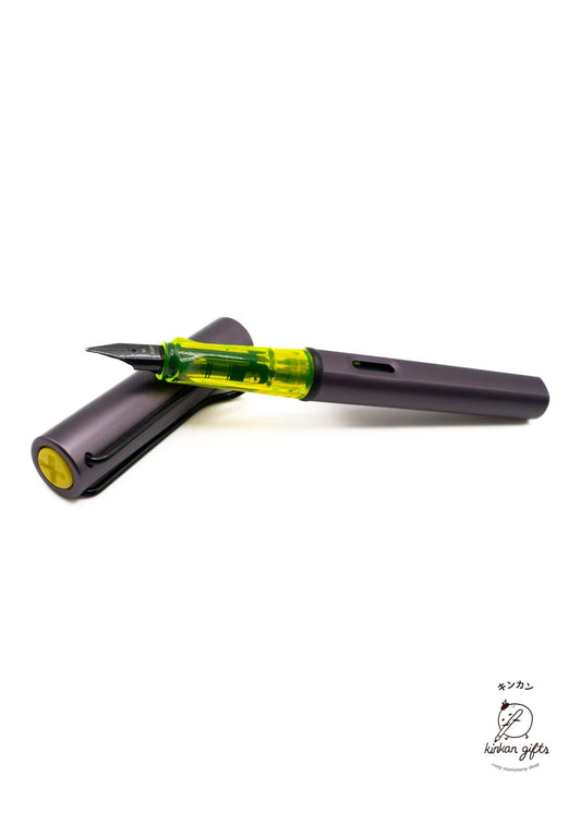 Fuji stationery Purple/Green Fountain pen/EF LAMY AL-star Fountain Pen Limited - Special Edition