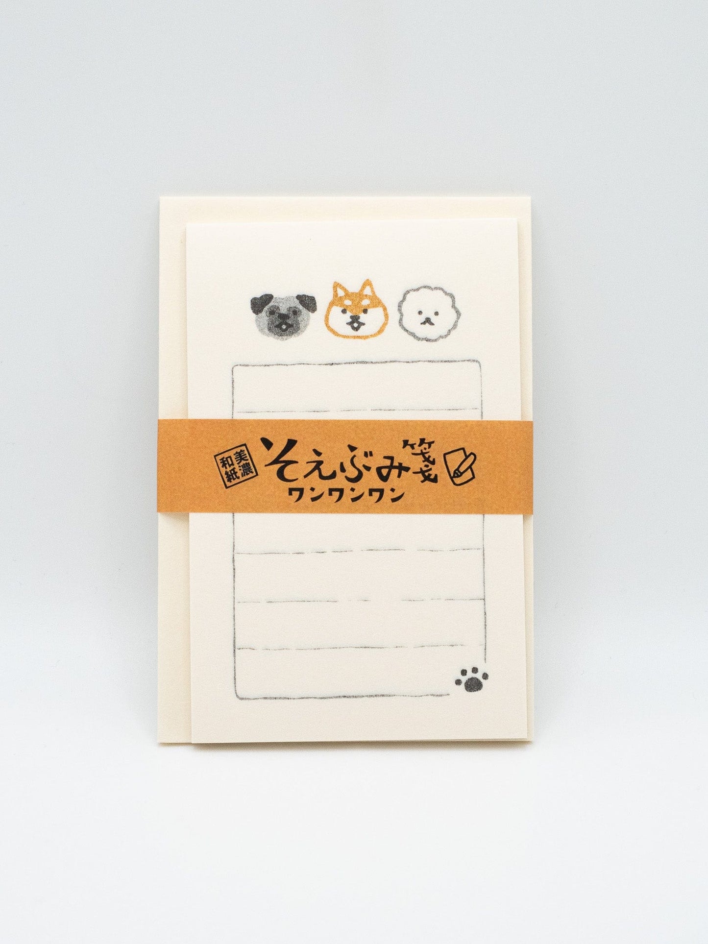 FURUKAWASHIKO Letter Sets Furukawa Shiko Letter set - Three Dogs
