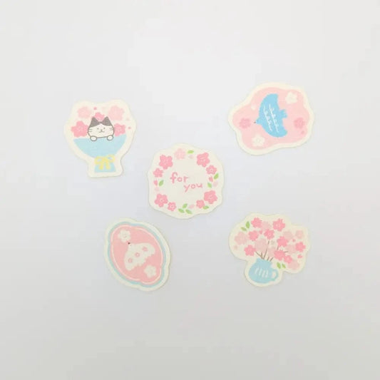 FURUKAWASHIKO Washi Stickers Washi Stickers - Sakura Kitties