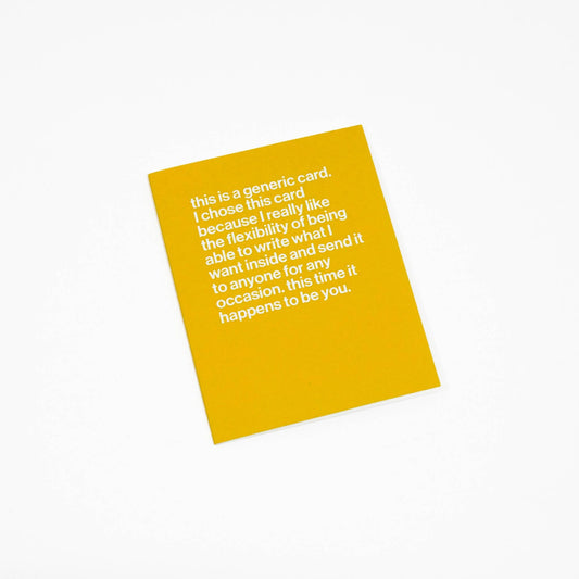 Gab Art & Design Generic card - everyday greeting card