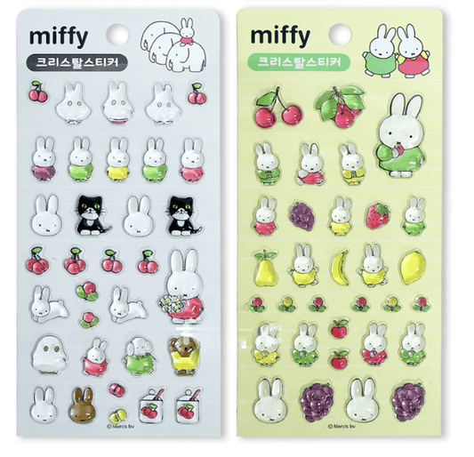 K-Wonderland Miffy 3D Crystal Epoxy Stickers – Vol.2