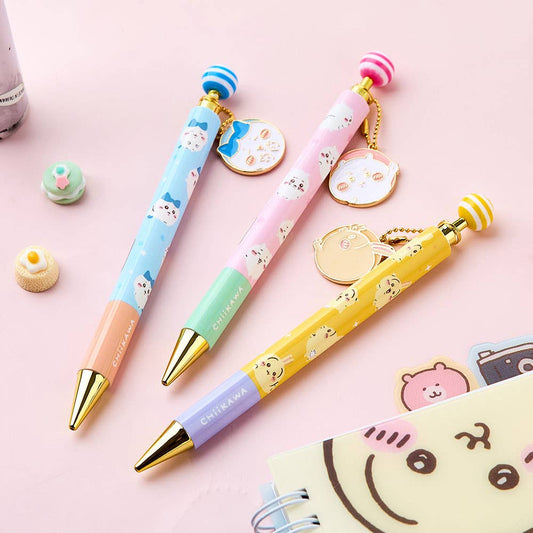 K-Wonderland NEW Chiikawa Metal Mascot Mechanical Pencil–Triangular Body