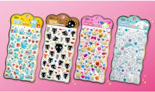 K-Wonderland Sanrio Candy Bonbon Sticker Vol.2- Limited Stock