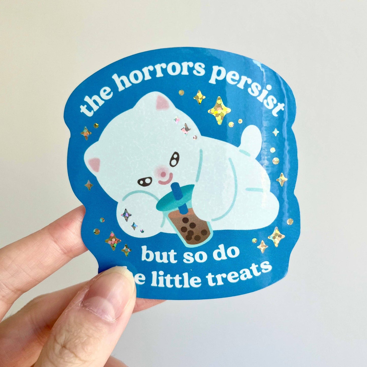 Maobabie Vinyl Sticker - The Horrors Persist