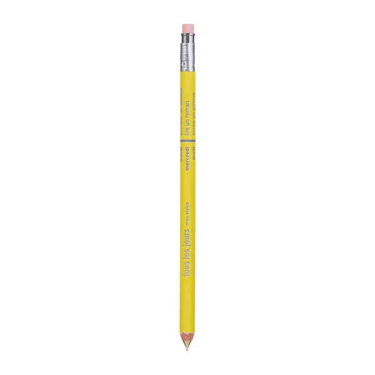 MARK'S Inc. Mechanical Pencils Yellow MARK'STYLE - Mechanical Pencil with Eraser