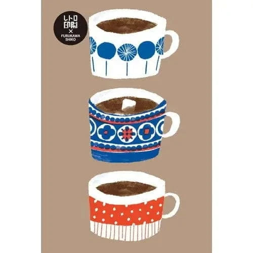 MDS Co.,Ltd. Greeting Cards Coffee Mugs Greeting Card - Jam x Furukawa Shiko