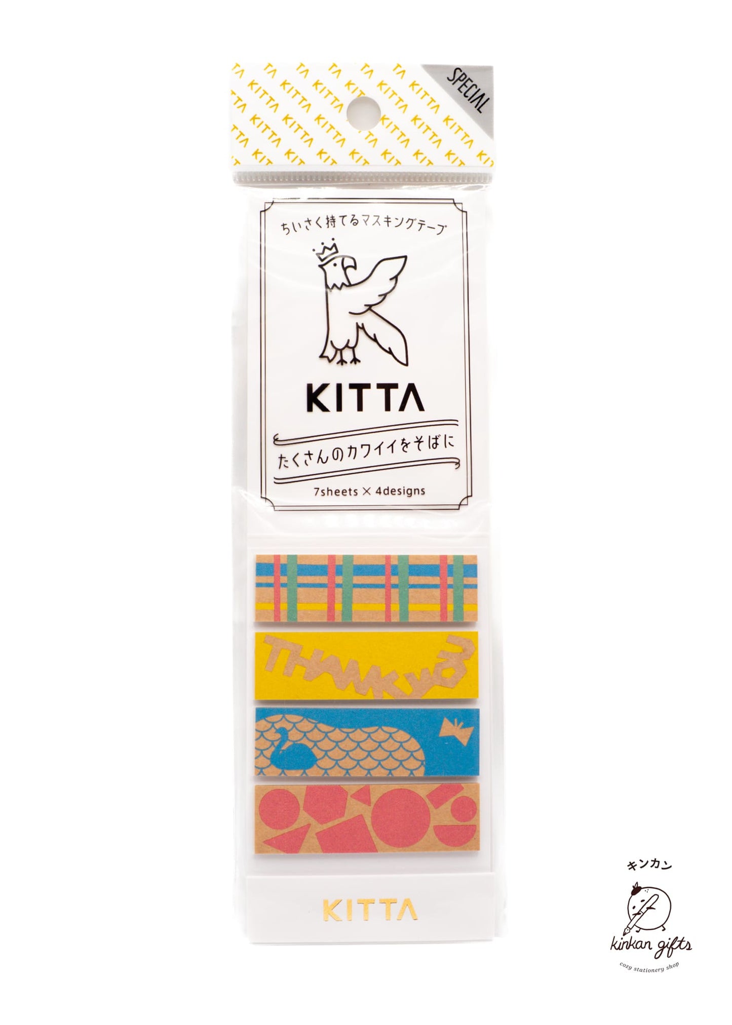 MDS Co.,Ltd. Kirie KINGJIM KITTA Special Washi Tape