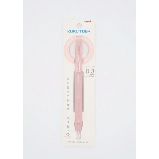 MDS Co.,Ltd. Pencils Kultuga KS Mechanical Sharpie 0.3mm Coral Pink Kuru Toga Mechanical Pencil - 0.3mm