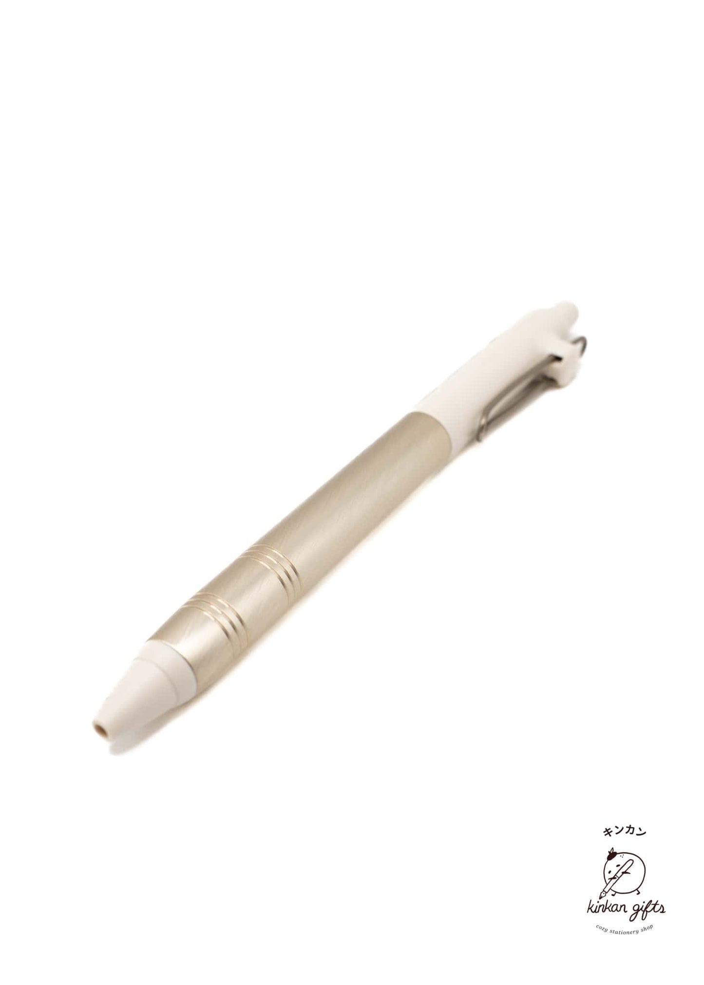 MDS Co.,Ltd. Pens Birch White / 0.38mm Uniball Zento - Flow Model