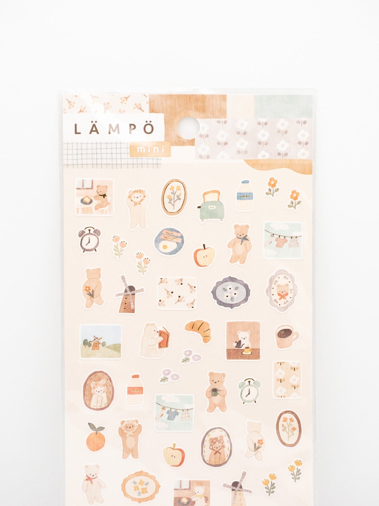 MIND WAVE Sticker Sheet Morning With a Bear Sticker Sheet