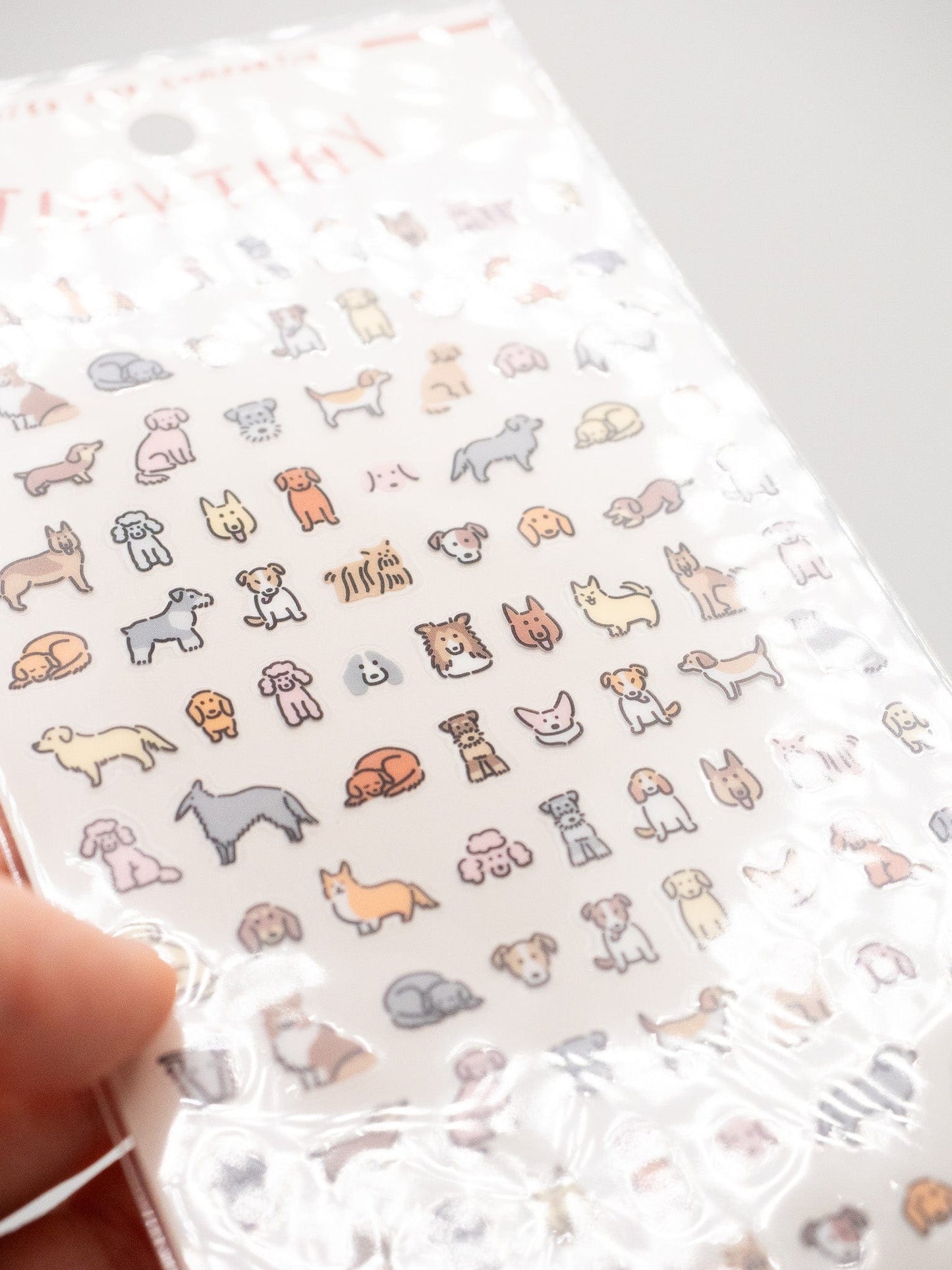 MIND WAVE Sticker Sheet Tiny Tiny Sticker Sheet - Inu (Dog)