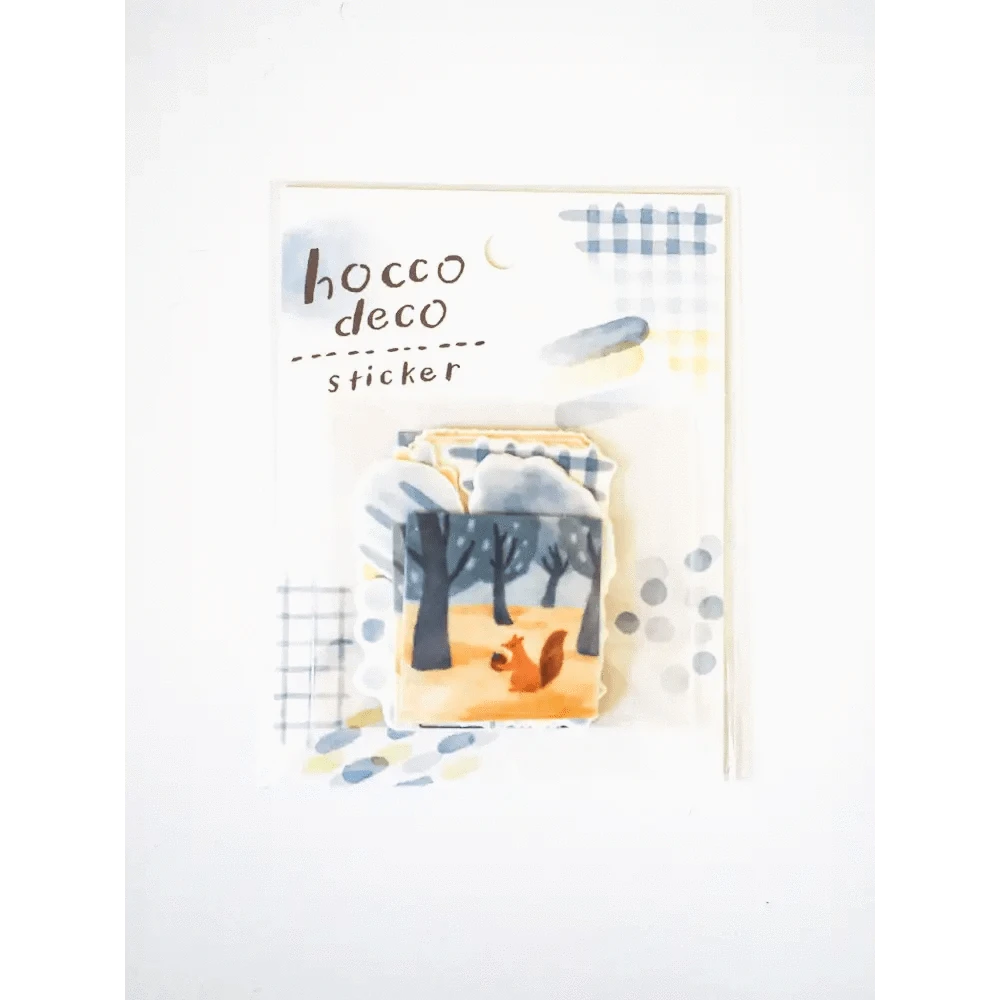 MIND WAVE Washi Stickers Blue Hocco Deco Sticker Pack