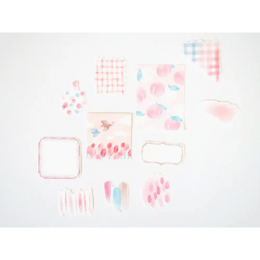 MIND WAVE Washi Stickers Pink Hocco Deco Sticker
