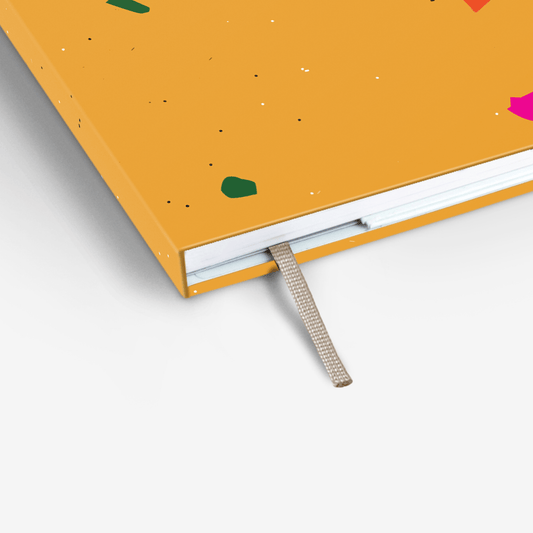 Mossery Monthly Planner + Weekly Vertical / Undated / 6 months Amber Half-Year Undated Planner (MLT_H701-LG)