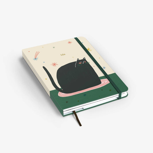 Mossery Weekly Vertical / Undated / 6 months + Plain Notes / 96 pages Cat Nap Undated Twinbook (MRT_H076-LG)