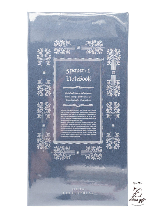 OEDA LETTERPRESS Co.,Ltd Notebooks & Notepads Oeda Letterpress Co. - 5 Paper + 1 Notebook