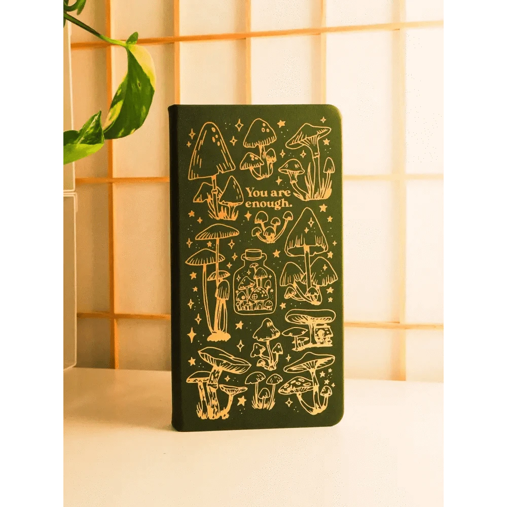 Okeya Stationery Co. Journals "You Are Enough" Small Green Journal - Okeya Stationery Co.