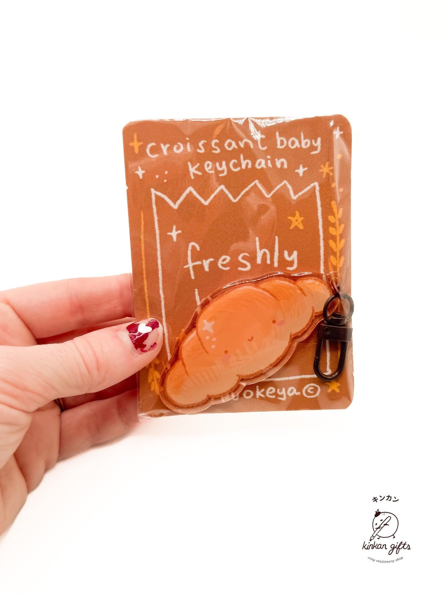 Okeya Stationery Co. Keychains Croissant Baby Keychain - Okeya