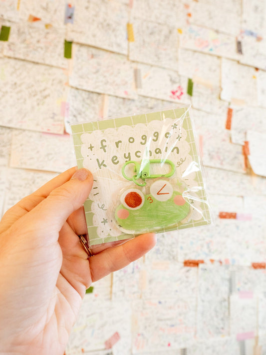 Okeya Stationery Co. Keychains Frog Keychain - Okeya