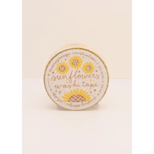 Okeya Stationery Co. Washi Tape Sunflower Washi Tape