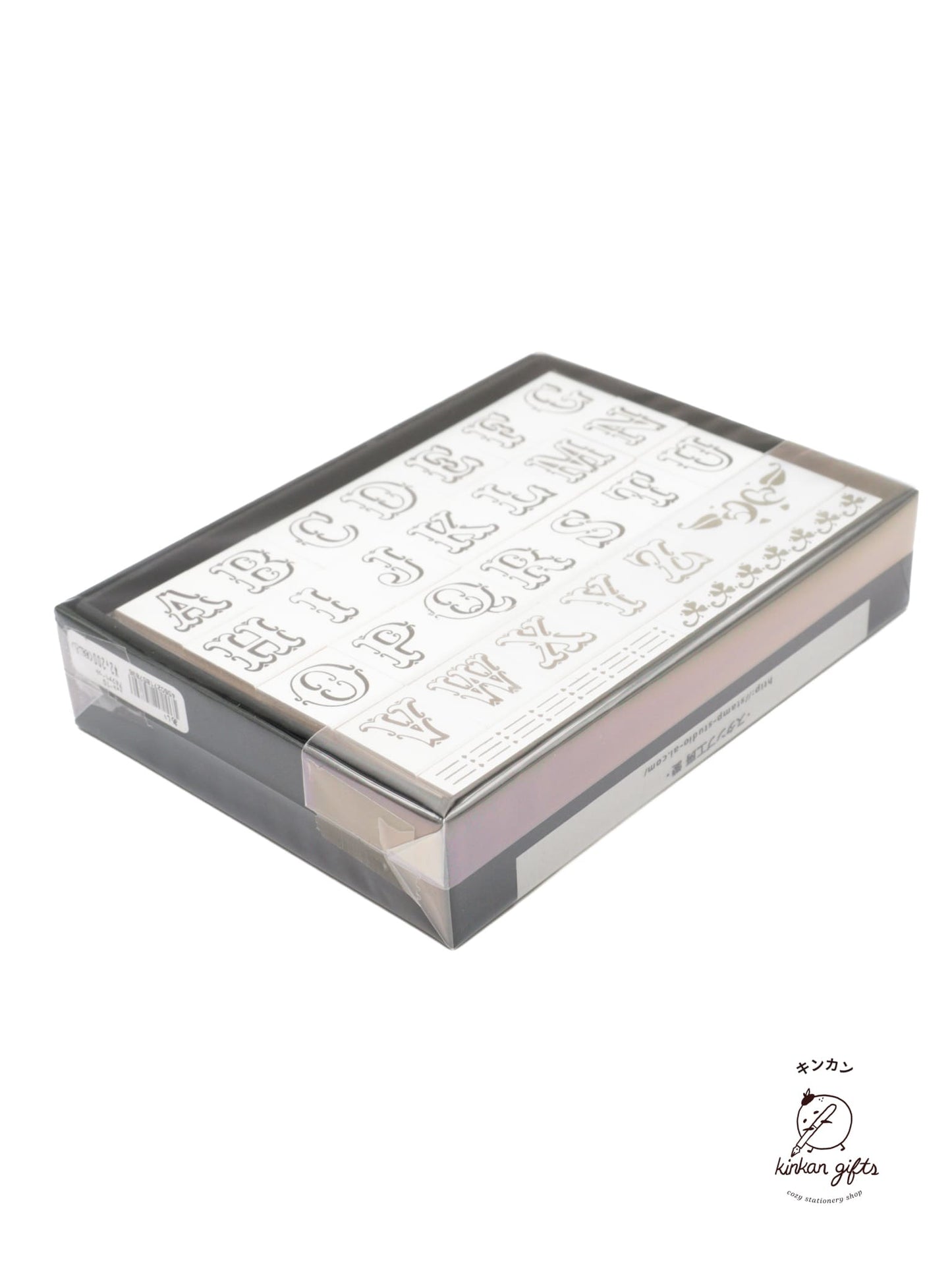 SANBY CO.,LTD. Sanby - Vintage Alphabet Stamps (29 pc.)