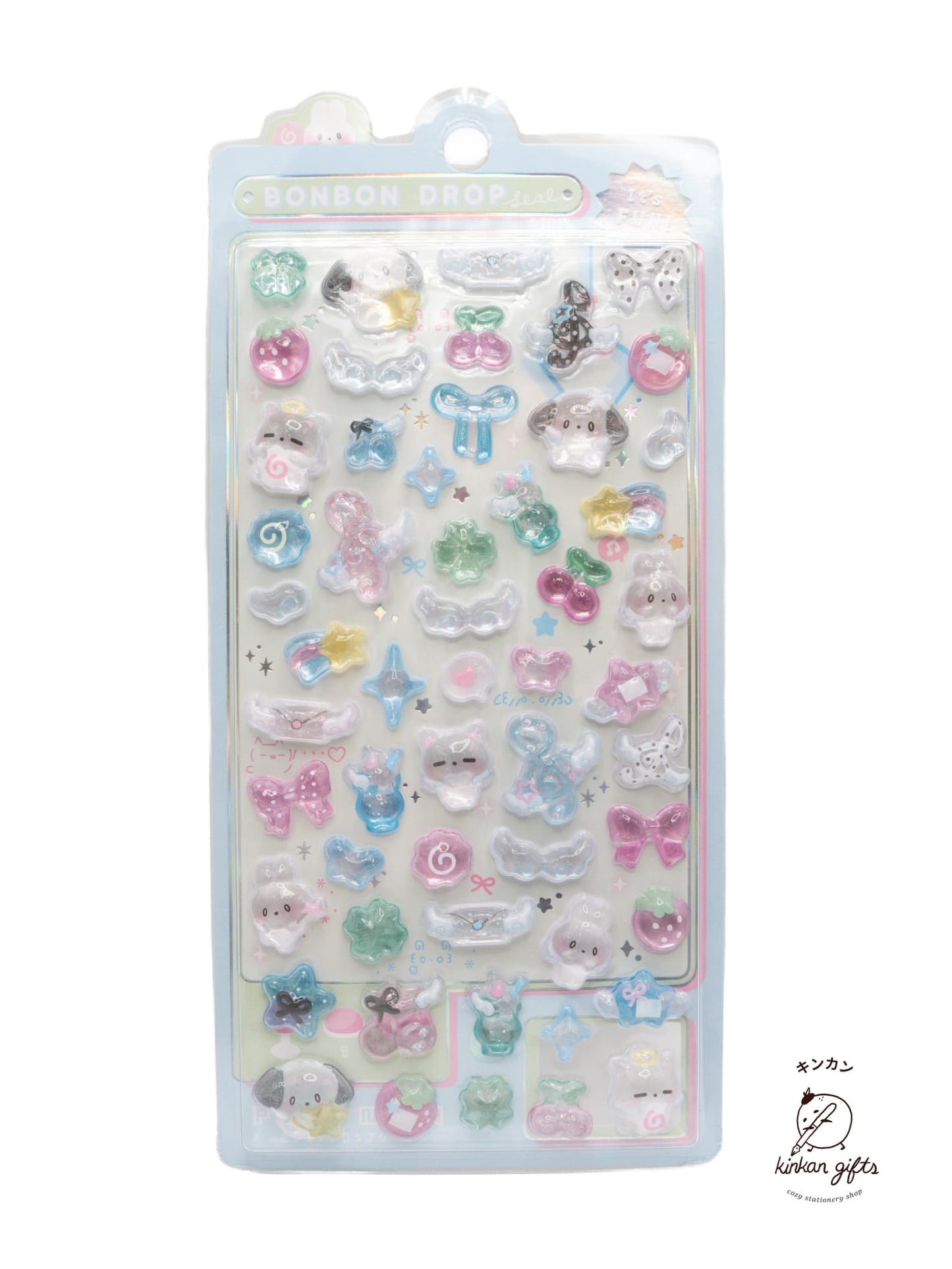 Spoon Inc. Decorative Stickers wish Bon Bon Drop Stickers - It's FUN! Vol. 1