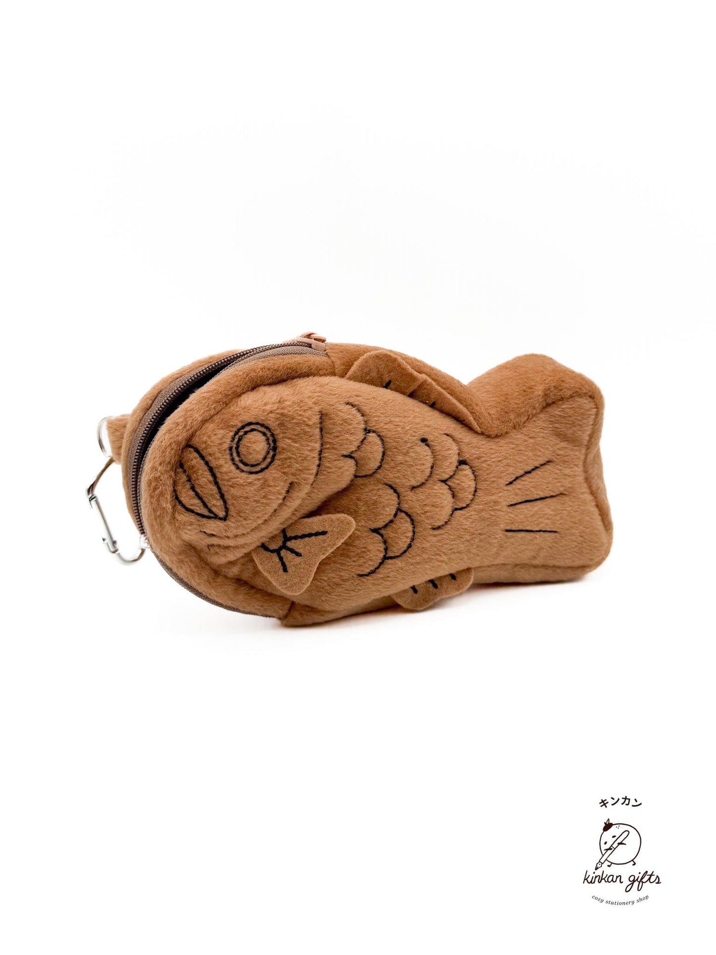 Spoon Inc. Pen & Pencil Cases Taiyaki Zipper Pouch