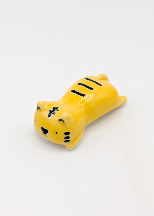 TANAKAHASHI Co. Chopsticks & Chopstick Rests Tiger Hasami Ware Ceramic Chopstick Rest