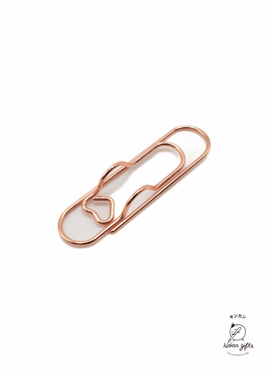 Temu Pen Clips Brass Metal Heart Pen Holder Clip