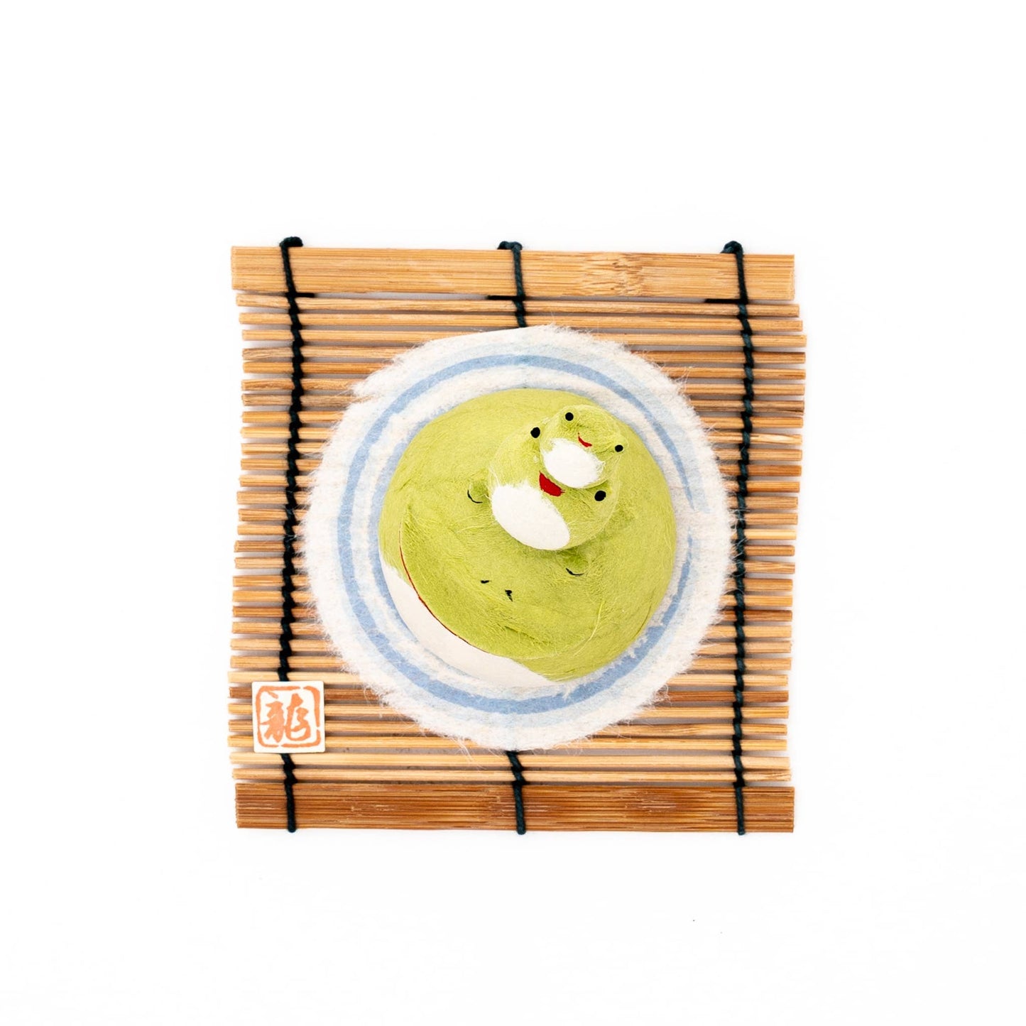 U PLUS INC Ryukodo Paper Mache Frog