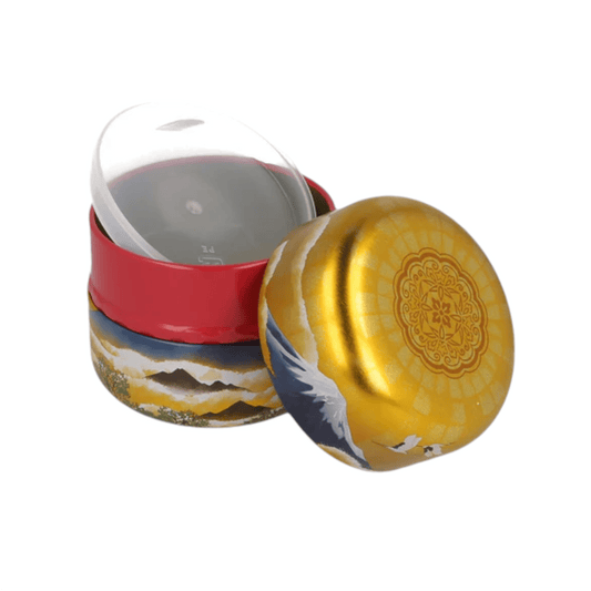 Urban Tokyo 2.8oz Tea Canister Mt Fuji Gold JP (1/100)