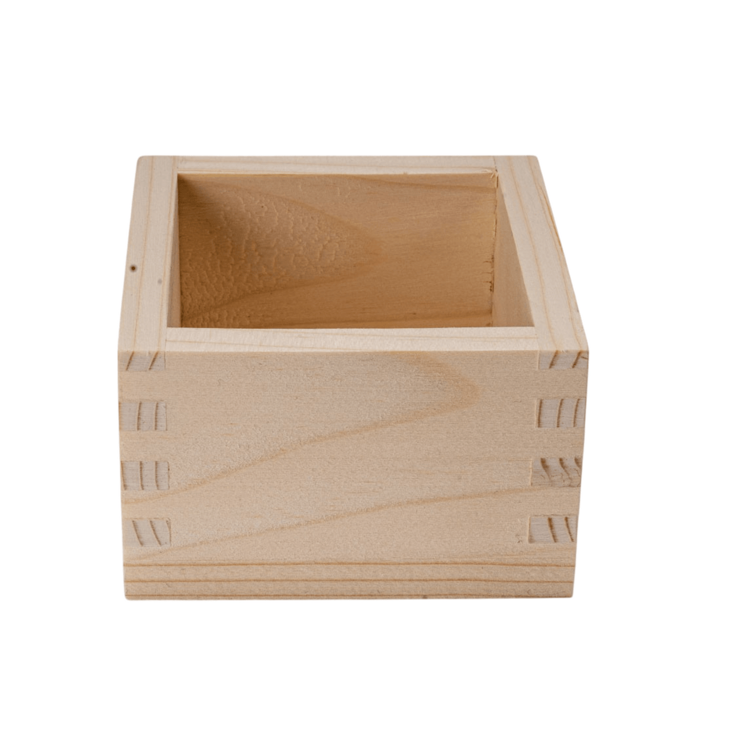 Urban Tokyo 3.25"Sq Wooden Sake Masu Cup (1/50)